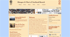 Desktop Screenshot of glasgowcamra.org.uk